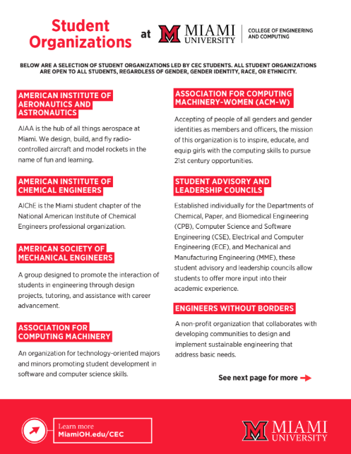 Right Side Page 3 (Student Organizations)